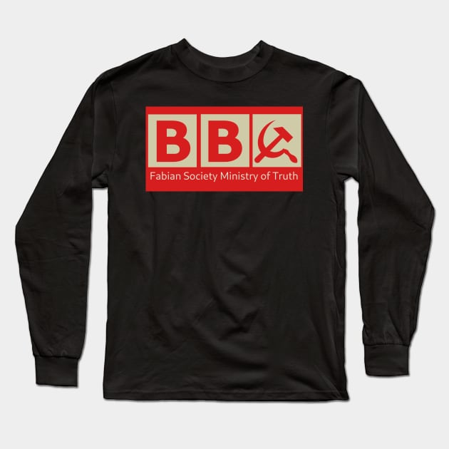 BBC Fabian Society Ministry of Truth Long Sleeve T-Shirt by SolarCross